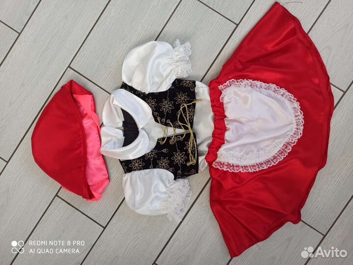 Костюм красной шапочки