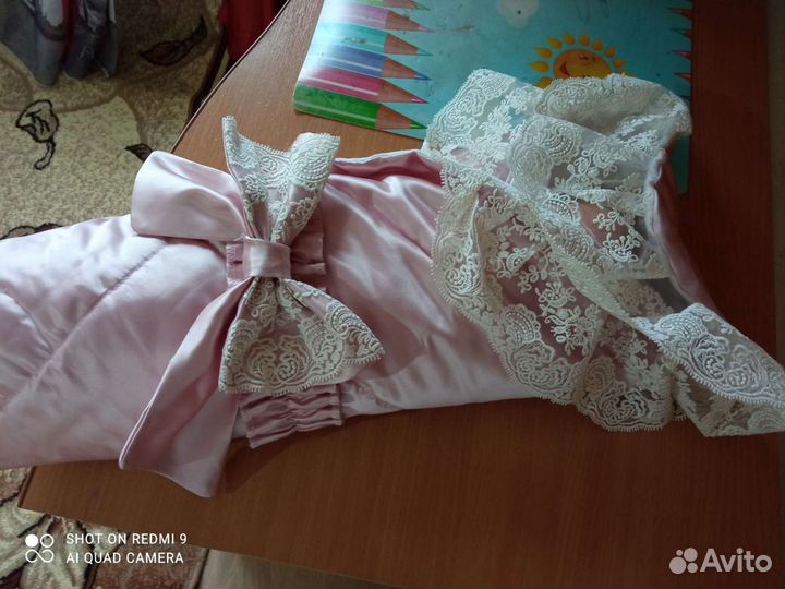 Одеяло на выписку для девочки