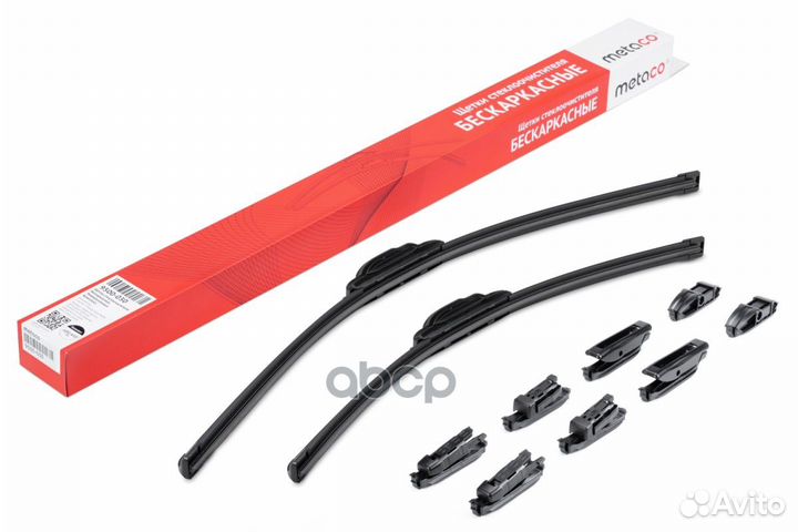 Щетки стеклоочистителя (к-кт) 9500-030 metaco