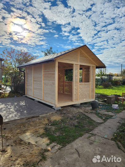 Беседка для дачи, терраса, пристройка