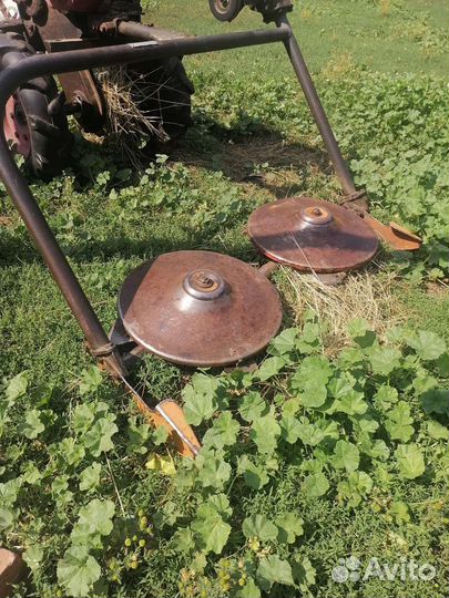Роторная косилка на мотоблок