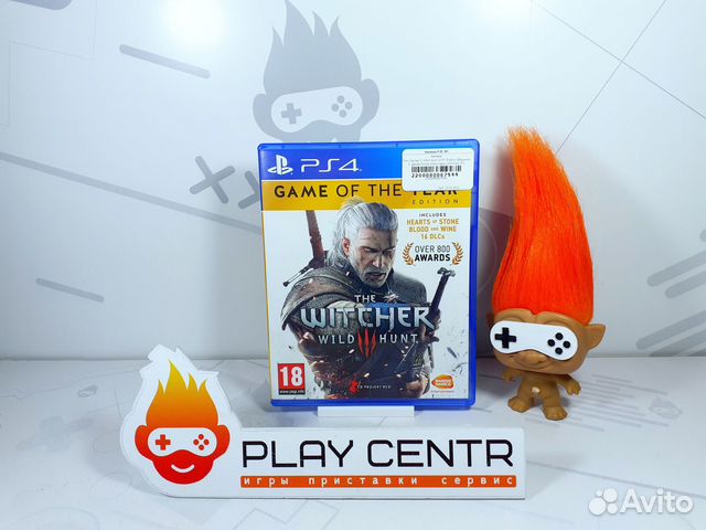 PS4 Witcher 3 Ведьмак 3 Дикая Охота Игра года б/у