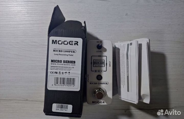 Гитарная педаль эффектов mooer Micro Looper