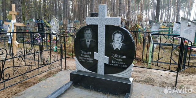 Памятники и благоустройство захоронений