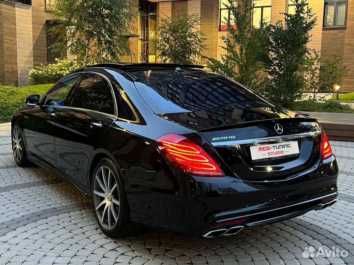 Спойлер Brabus карбон на S-Class w222