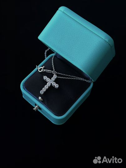 Подвеска крестик Тиффани Tiffany & Co