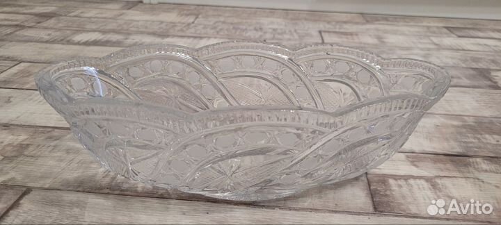 Салатник СССР хрусталь