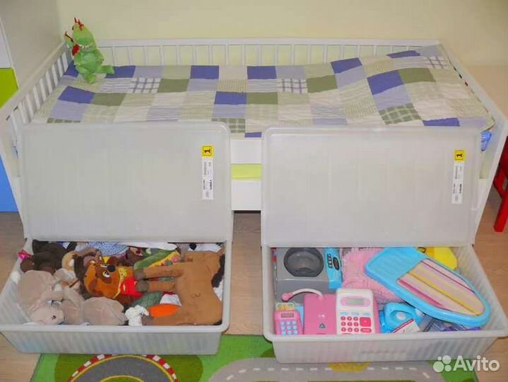 Ящик для хранения под кровать IKEA Гимсе