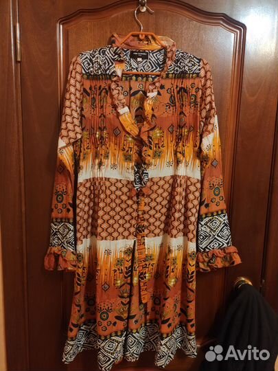 Платье туника пляжное