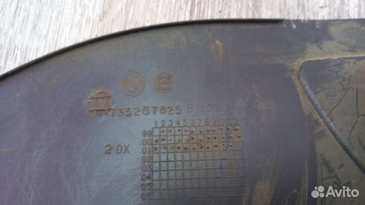 Дефлектор обдува салона Fiat Punto 188 A5.000 2001