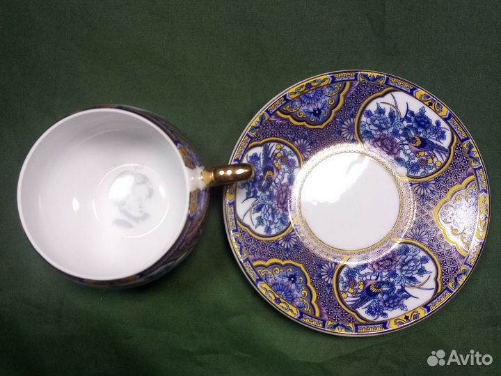 Кофейная пара костяной фарфор