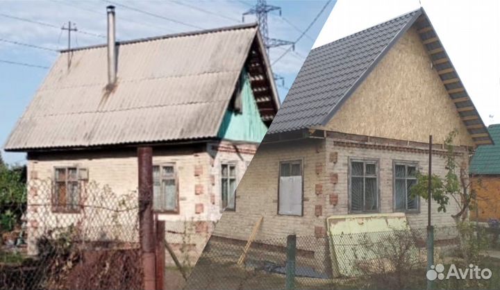 Замена кровли / Кровельные работы под ключ