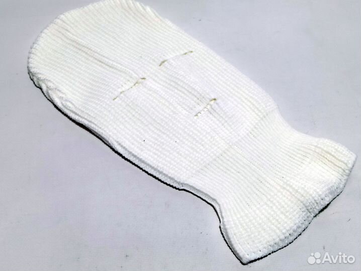 Маска балаклава на голову белая