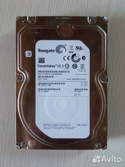 Жесткий диск seagate 4tb