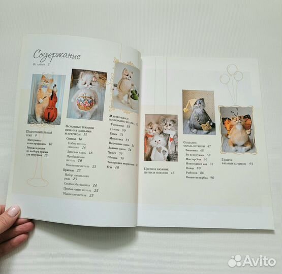 Новая книга Вязанные котики