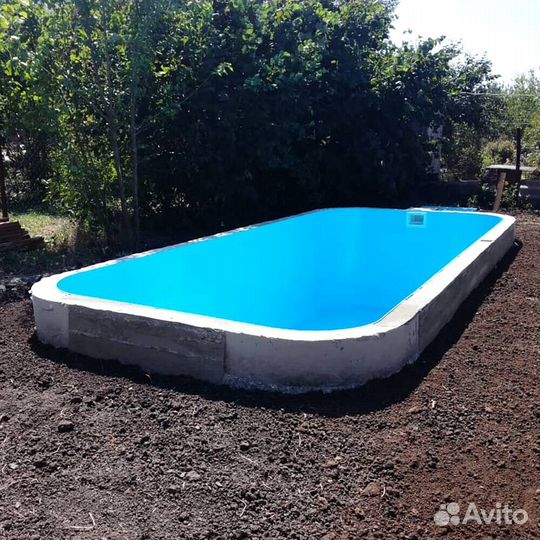 Бассейн из полипропилена 6x3