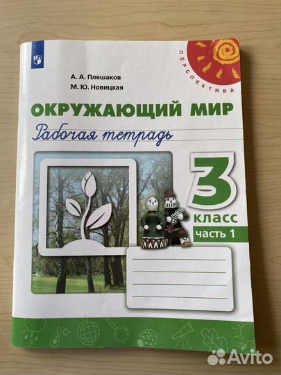 Рабочая тетрадь по окружающему миру 3 класс