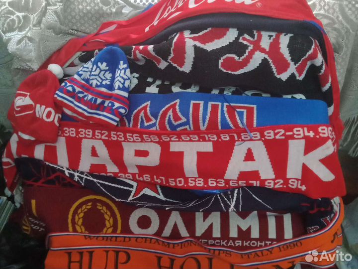 Шарфы спорт.и клубные