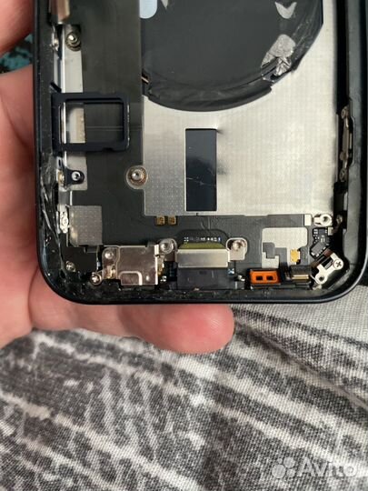 Нижний шлейф iPhone 12 mini