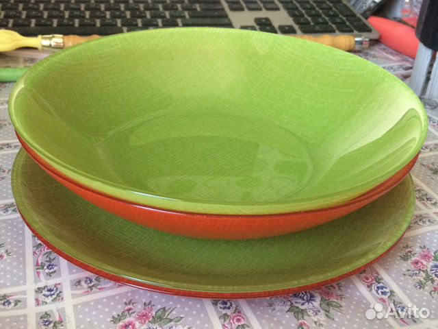 Набор из 4х тарелок, фирма Люминарк