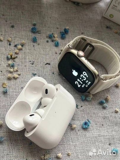 Apple Watch + AirPods