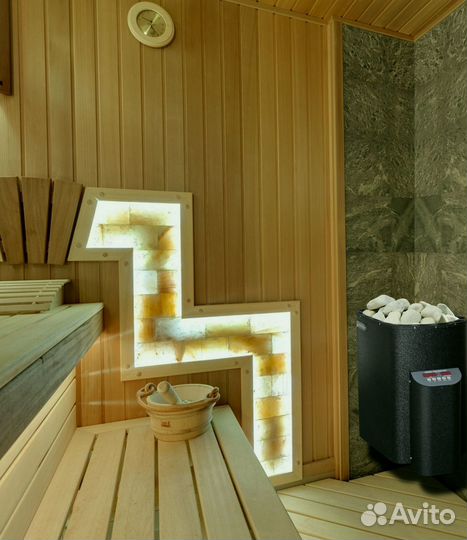 Электрокаменка Печь Для Бани Ермак FLS-90