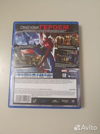 Игра ps4 The amazing spider-man 2