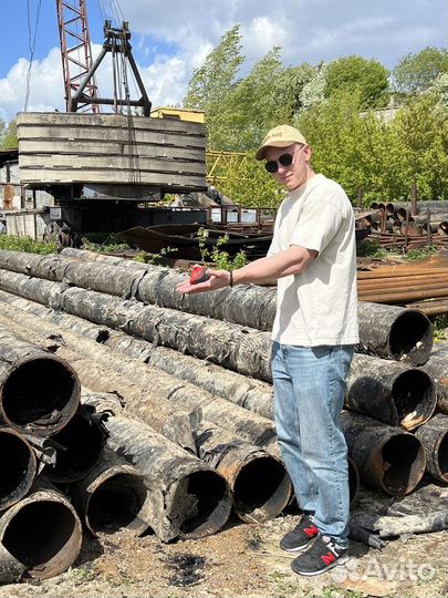 Труба металлическая 530х25 мм