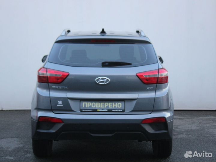 Hyundai Creta 2.0 AT, 2017, 123 533 км