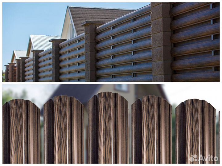 Евроштакетник любая длина