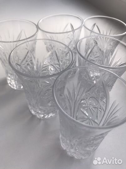 Хрустальные стаканчики