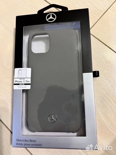 Чехол на iPhone 11 pro новый серый