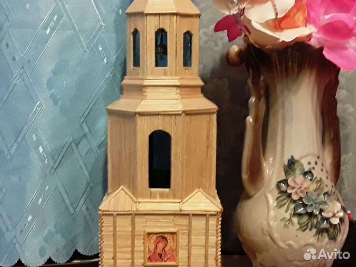 Храм из спичек