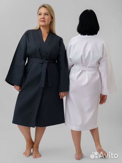 Халат банный вафельный Артикул 1704 - 1701