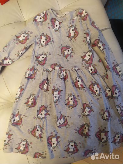 Платье на девочку 116-128
