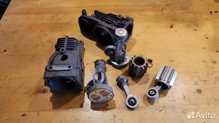 Pемкомплект компрессора пневмоподвески Range Rover