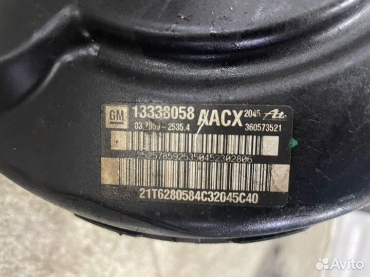 Вакуумный усилитель тормозов Opel Astra J GTC