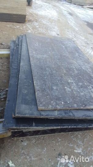 Ламинированная фанера 18 мм бу