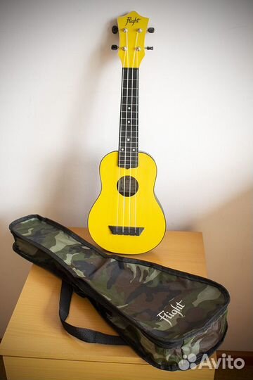 Укулеле сопрано flight TUS-35 YW W/BAG