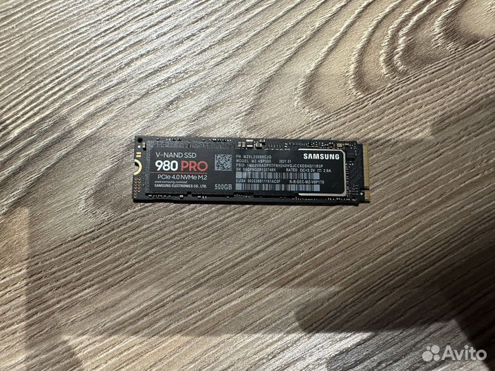 Ssd Samsung 980 Pro 500gb