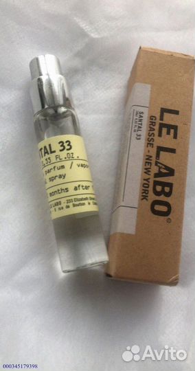 Туалетная вода LE labosantal 33 10 мл пробник