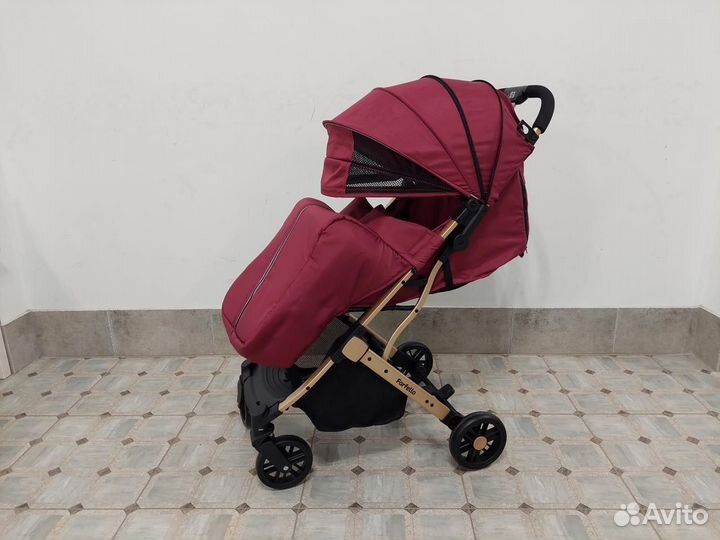 Коляска Farfello Comfy Go Cherry. /Новая