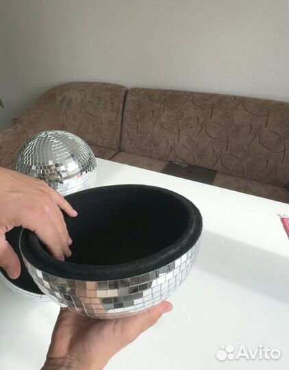 Шкатулка из диско шара