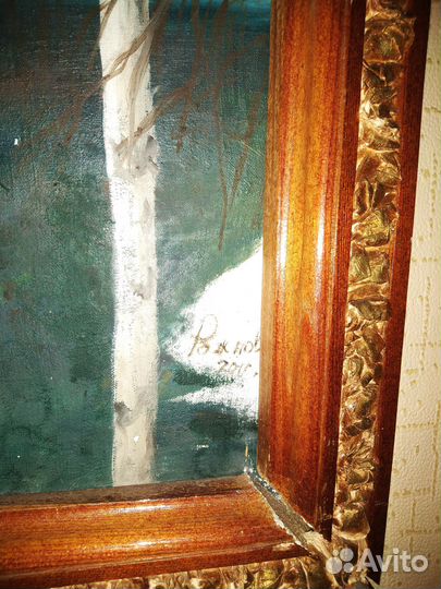 Картина маслом на холсте пейзаж