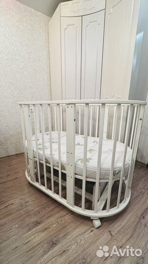 Кровать трансформер 10 в 1 с маятником