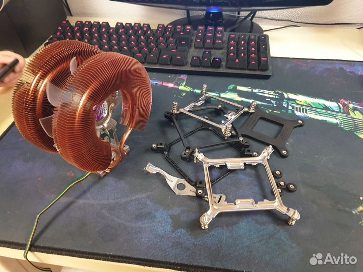 Кулер для Процессора Zalman cnps s9900 max led