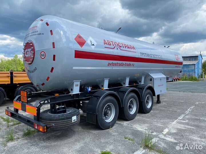 Полуприцеп газовоз GT7 ППЦТ-45, 2023