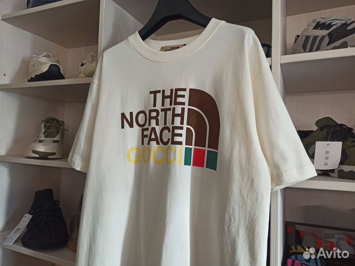 Футболки The North face x Gucci