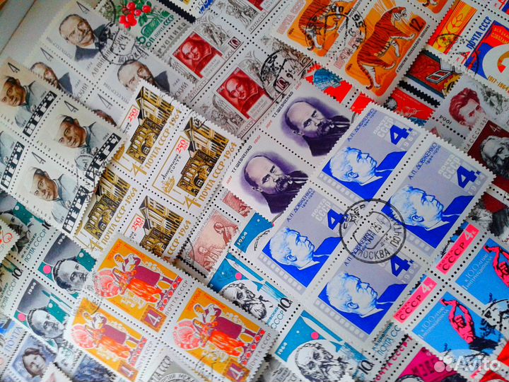 Коллекция Квартблоков Альбом Почтовые марки СССР