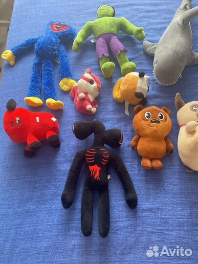 Мягкие игрушки пакетом